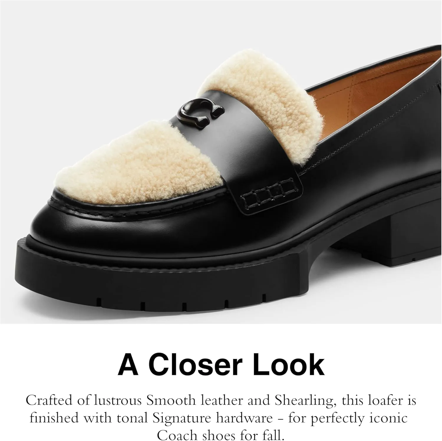 Coach Women's Leah Platform Loafer