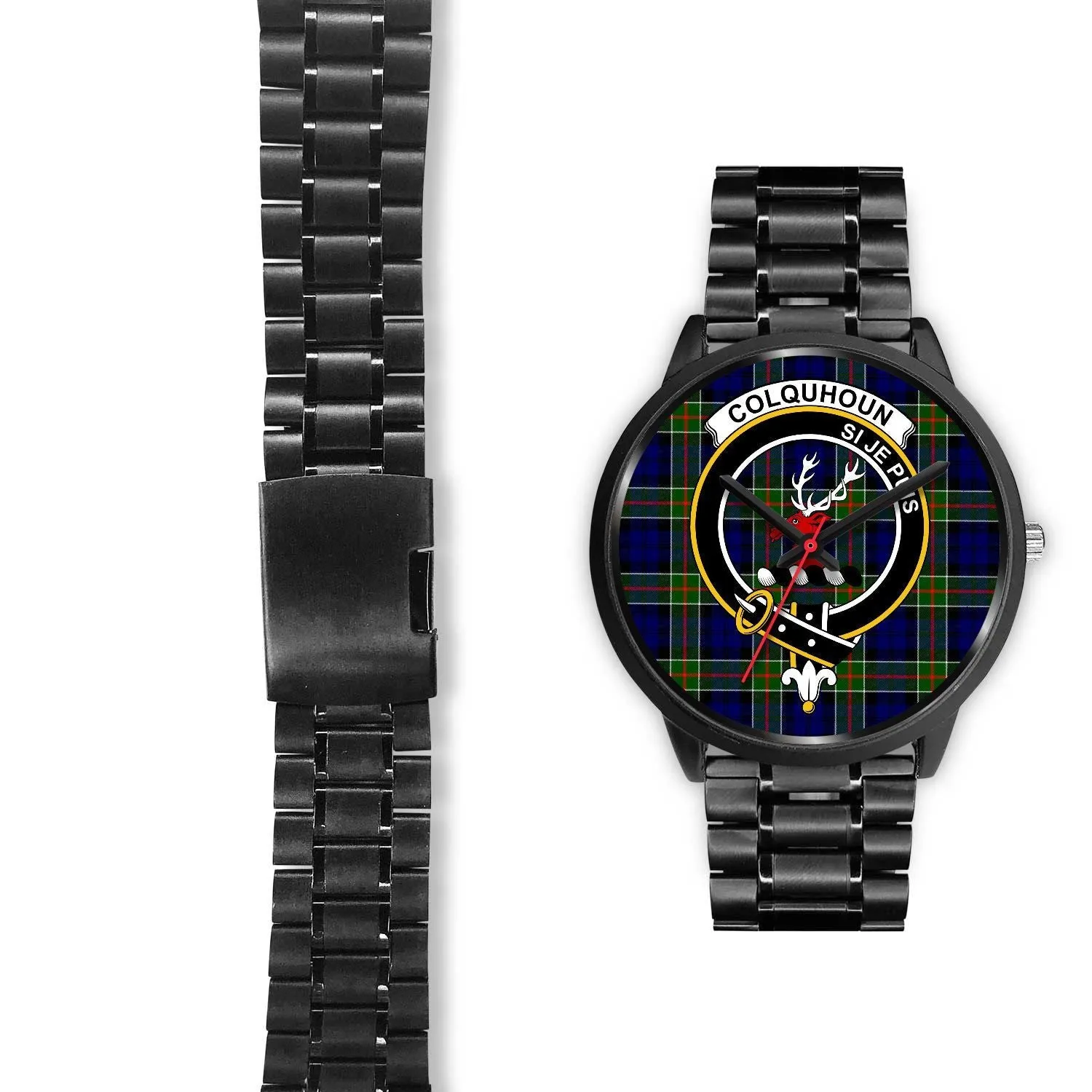 Colquhoun Modern Clan Badge Tartan Black Watch