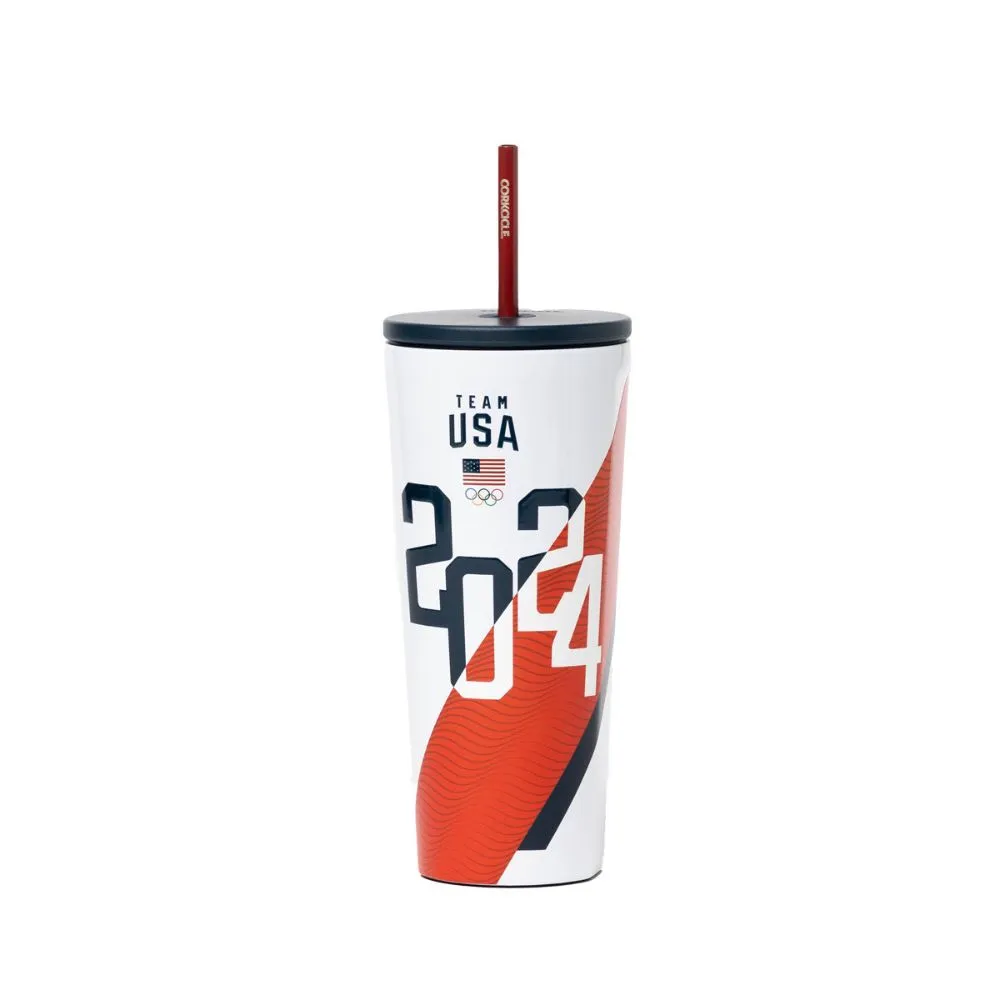 Corkcicle 24oz Cold Cup USOC 2024 Line Wave