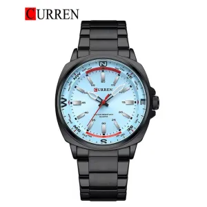 CURREN Original Brand Stainless Steel Band Wrist Watch For Men With Brand (Box & Bag)-8455