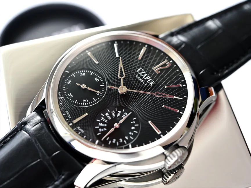Czapek Quai des Bergues No.17 Double Soleil Tuxedo Black