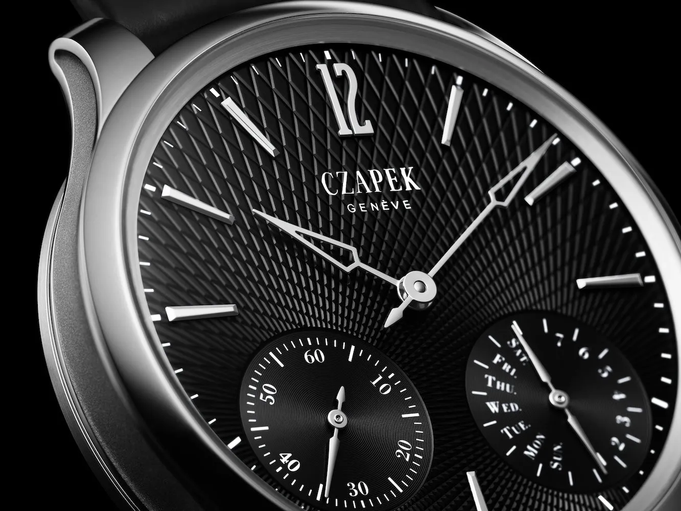 Czapek Quai des Bergues No.17 Double Soleil Tuxedo Black