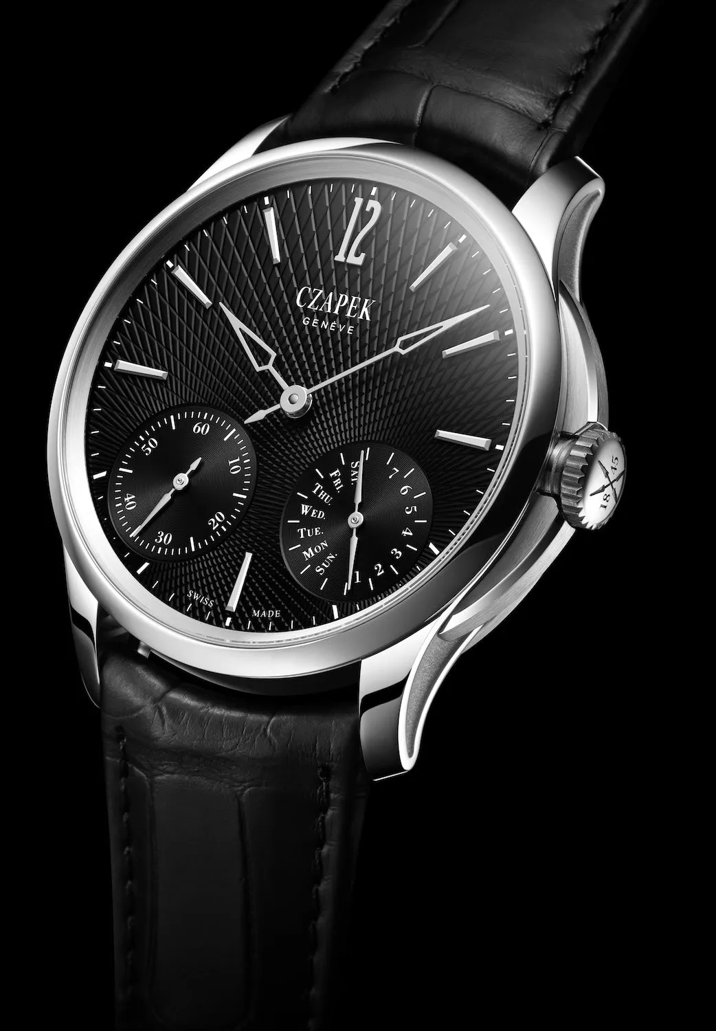 Czapek Quai des Bergues No.17 Double Soleil Tuxedo Black