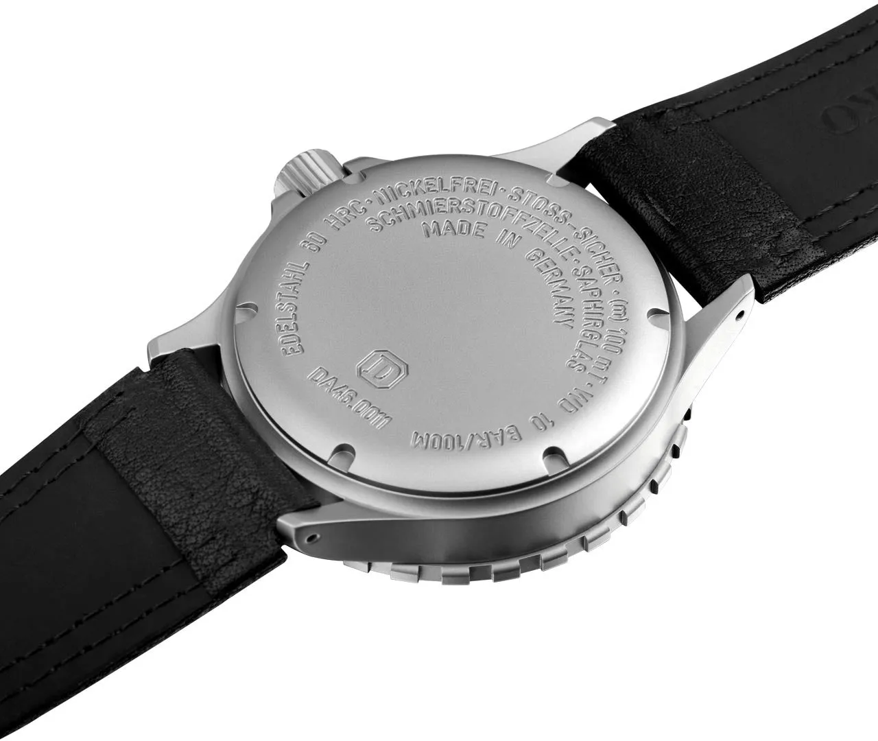 Damasko Watch DA 46 Blue Hand Leather Pin