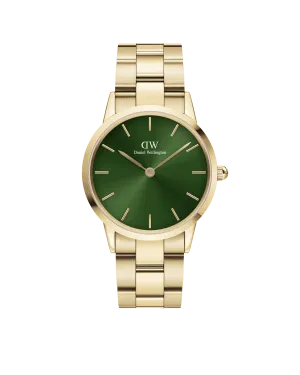 Daniel Wellington Green Dial Unisex Analogue Watch - DW00100553