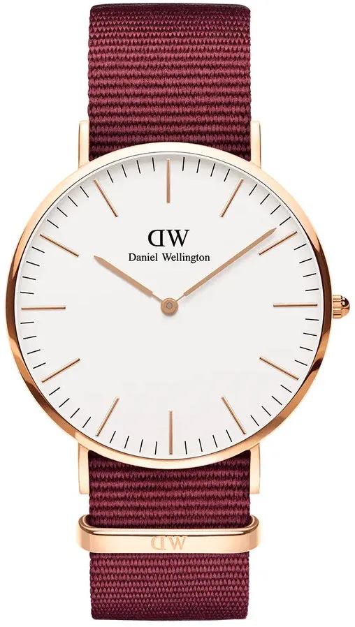 Daniel Wellington Watch Classic Roselyn White 40mm