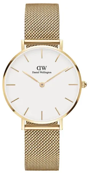 Daniel Wellington Watch Petite Evergold White 32mm