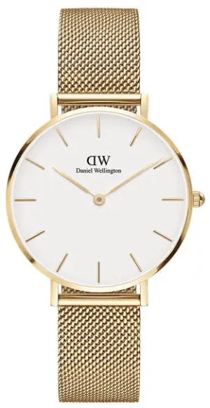 Daniel Wellington Watch Petite Evergold White 32mm