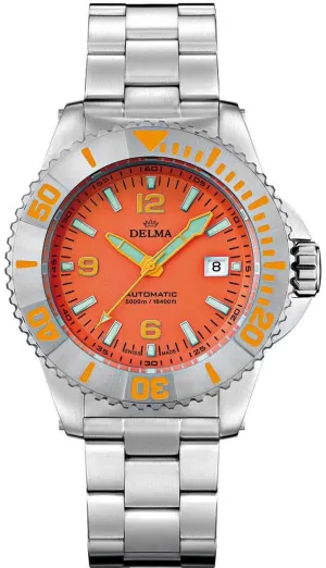Delma Blue Shark IV Orange Limited Edition