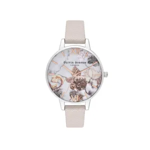 Demi Pearl Pink, Rose Gold & Silver Watch