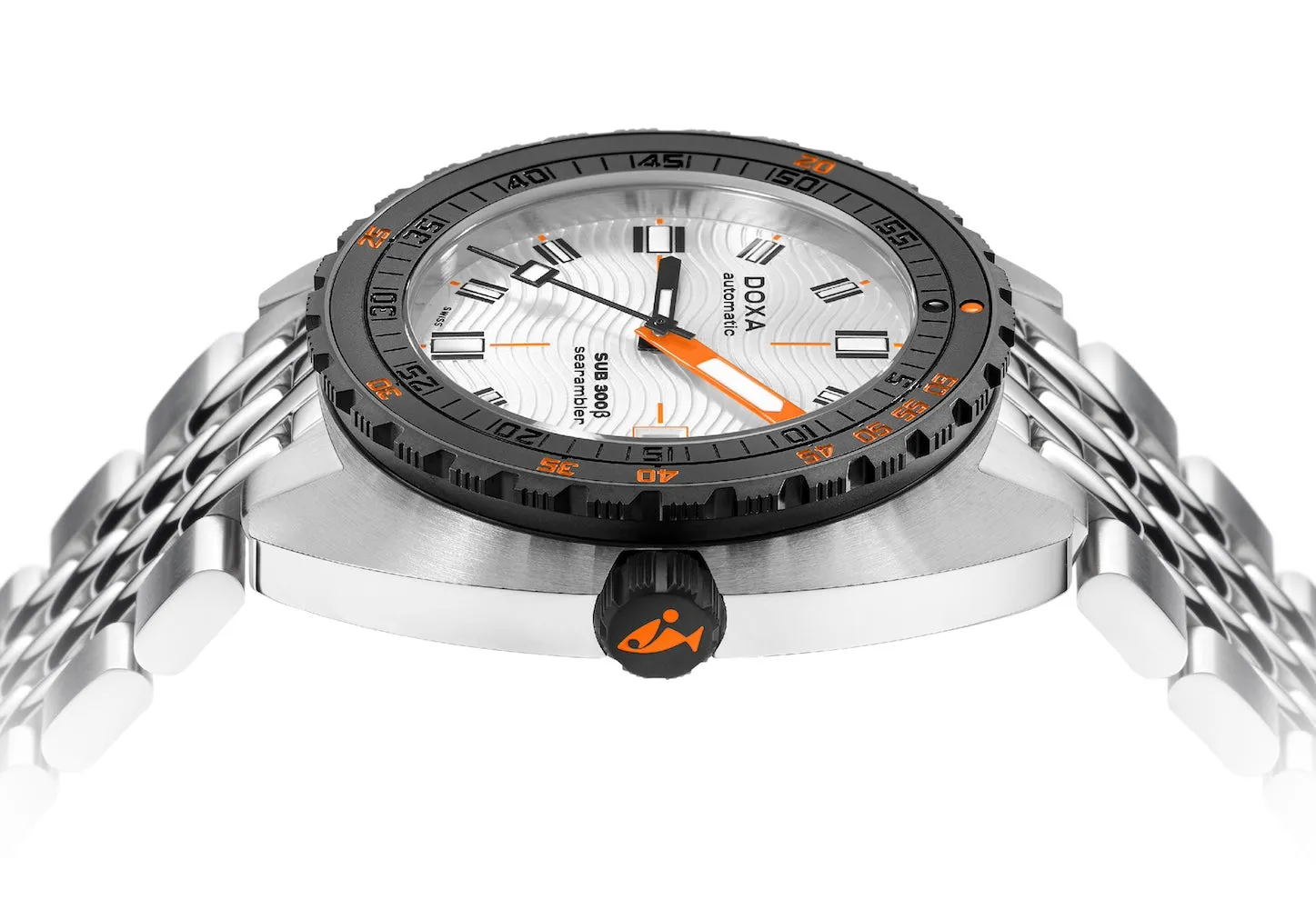 Doxa SUB 300 Beta Ceramic Steel Searambler Bracelet