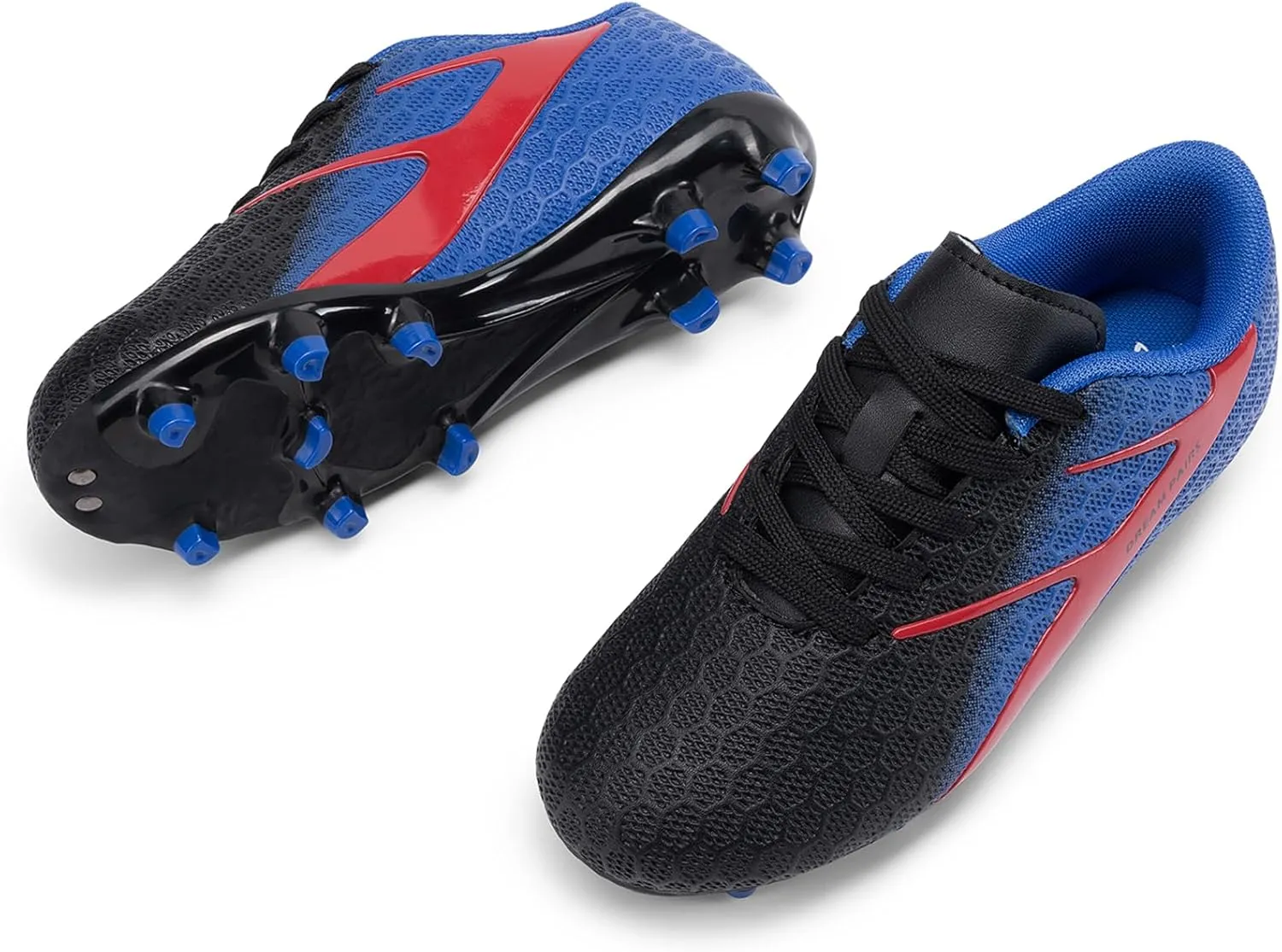 DREAM PAIRS Boys Girls Soccer Cleats Kids Firm Groud Football Toddler Youth Athletic Outdoor Training Shoes for Little/Big Kid