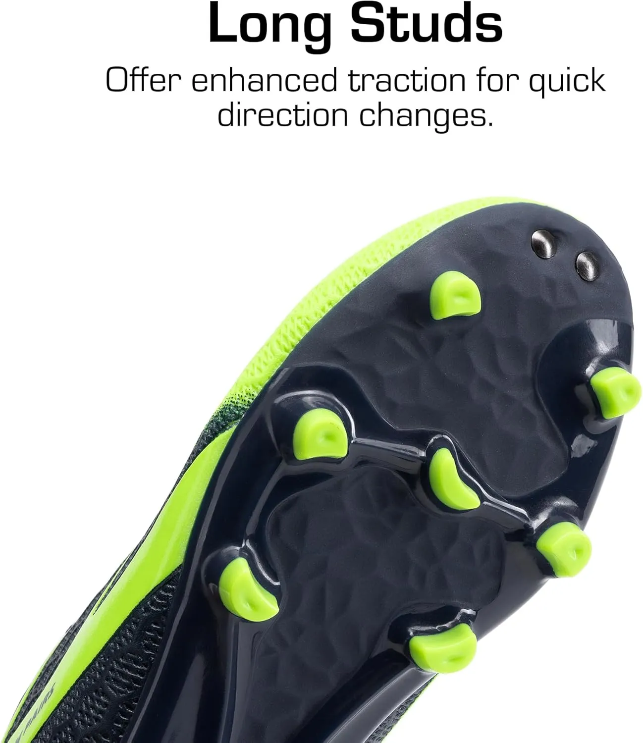 DREAM PAIRS Boys Girls Soccer Cleats Kids Firm Groud Football Toddler Youth Athletic Outdoor Training Shoes for Little/Big Kid