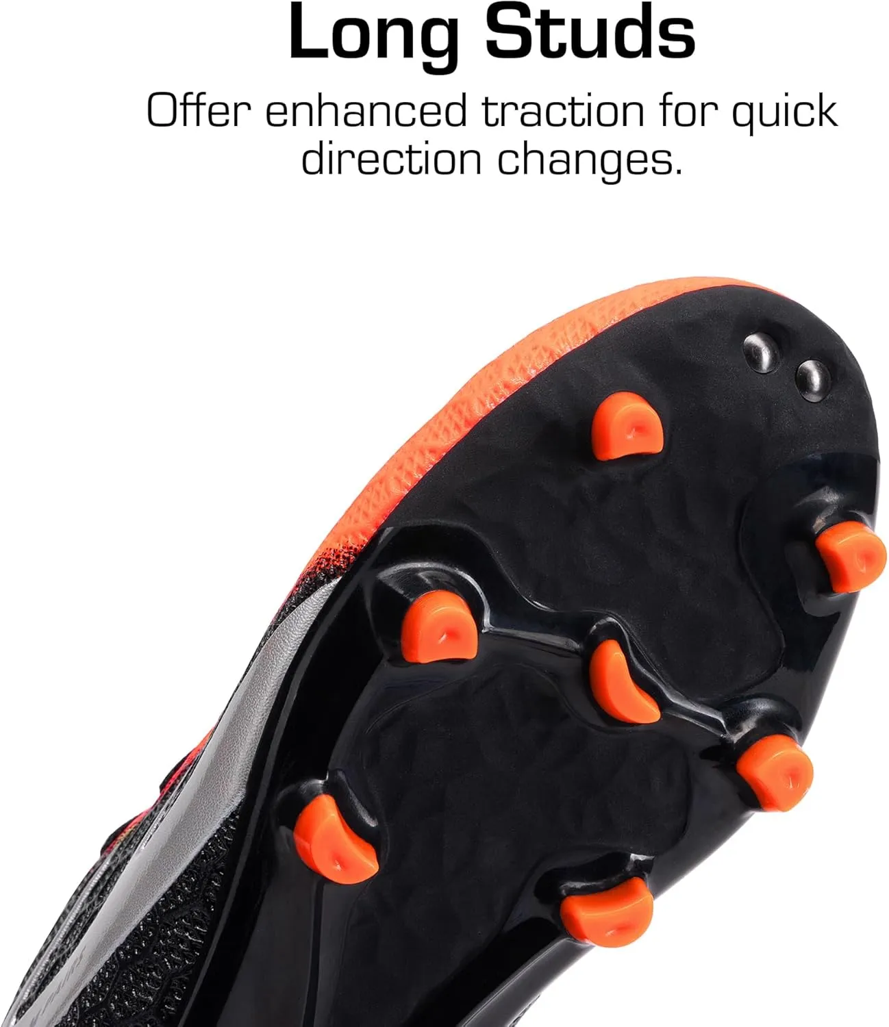 DREAM PAIRS Boys Girls Soccer Cleats Kids Firm Groud Football Toddler Youth Athletic Outdoor Training Shoes for Little/Big Kid