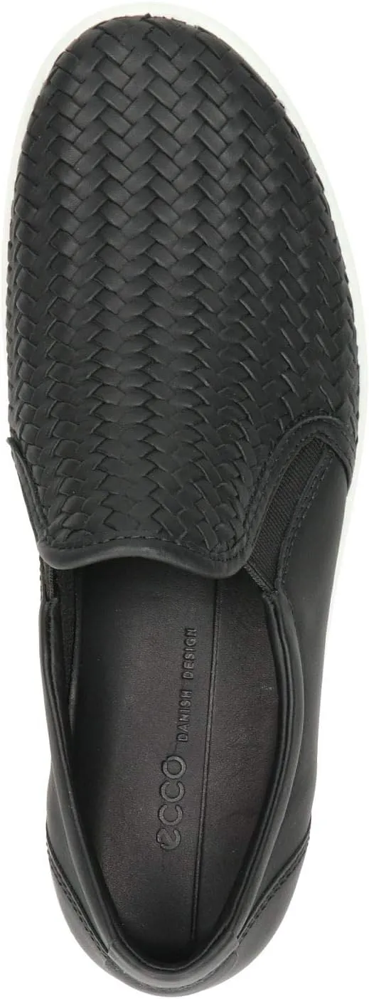 ECCO Womens Soft 7 Woven Slip On 2.0 Sneaker