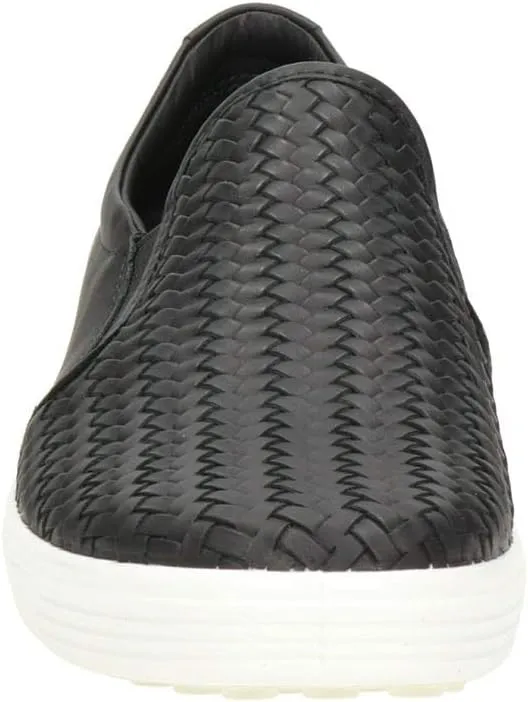 ECCO Womens Soft 7 Woven Slip On 2.0 Sneaker