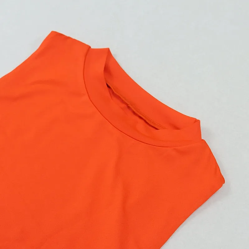 Emily's Chic White Pleated Two Piece Set