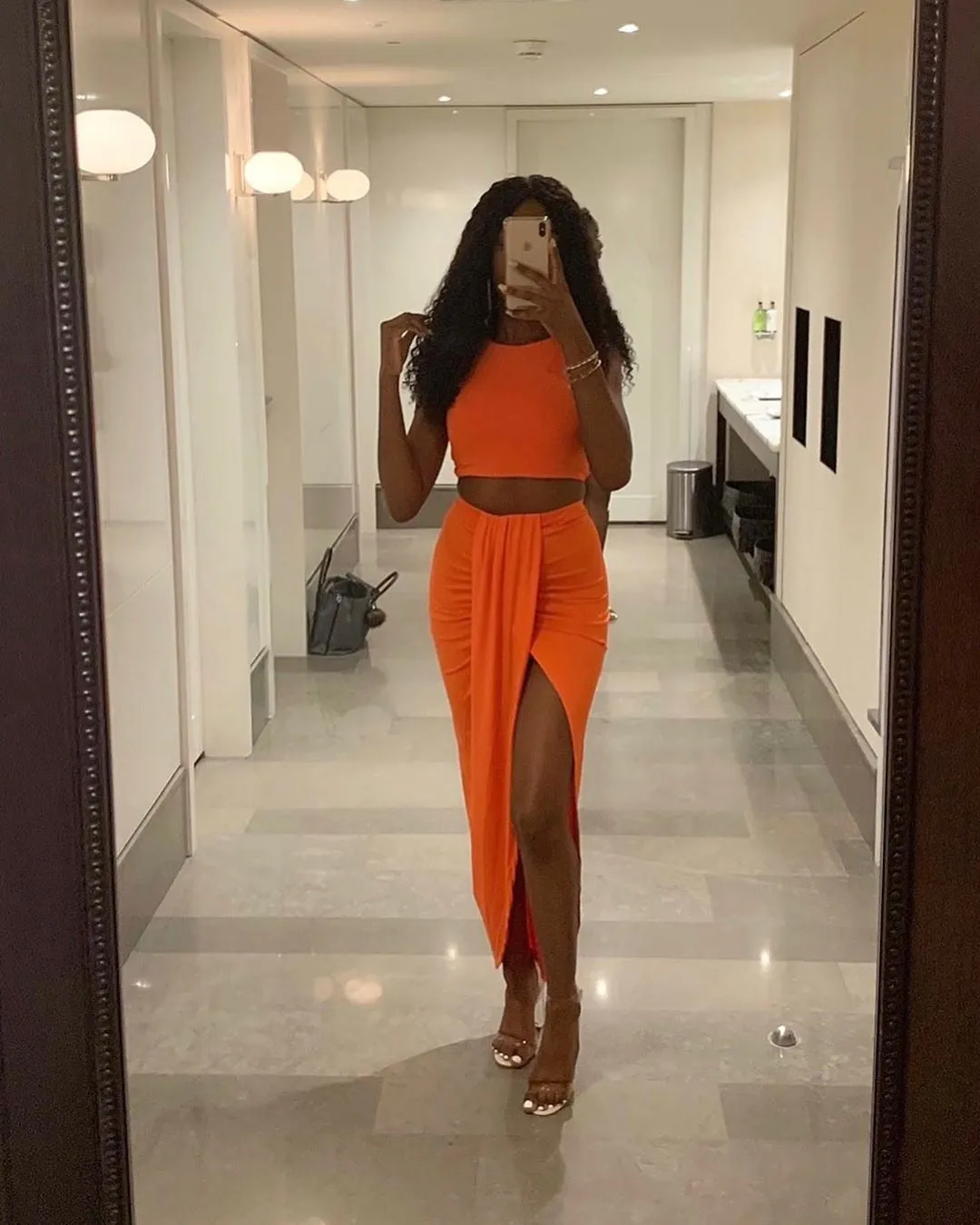 Emily's Chic White Pleated Two Piece Set