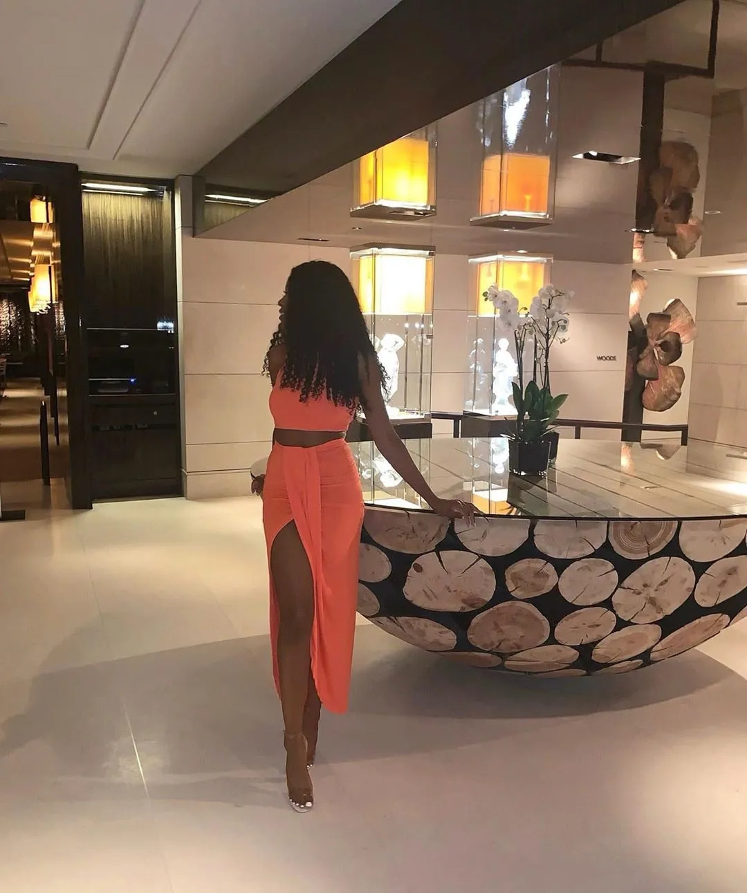 Emily's Chic White Pleated Two Piece Set