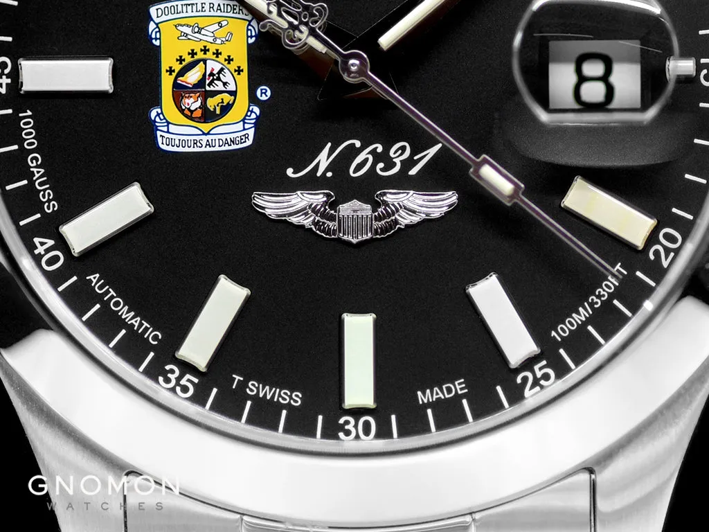 Engineer Master II Doolittle Raiders 40mm Black - Ltd 999pcs Ref. NM3000C-S1-BKR