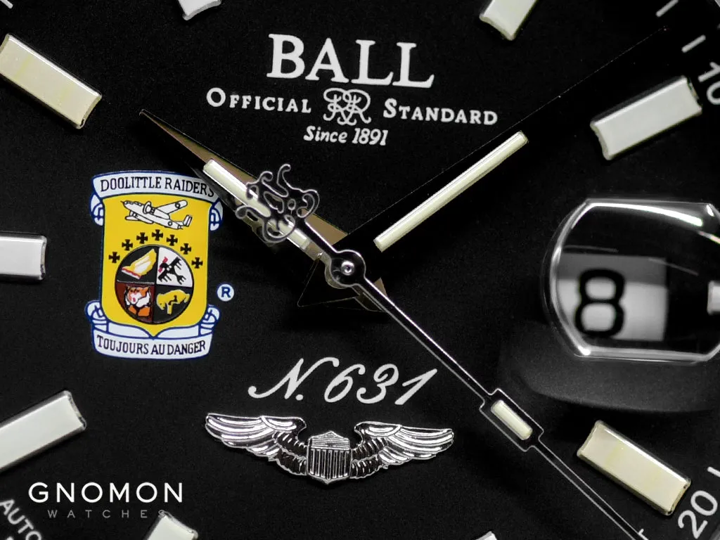 Engineer Master II Doolittle Raiders 40mm Black - Ltd 999pcs Ref. NM3000C-S1-BKR
