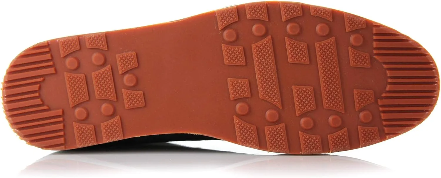 Ferro Aldo Birt MFA506027 Mens Memory Foam Casual Mid-Top Sneaker Desert Vegan Leather Chukka Boots