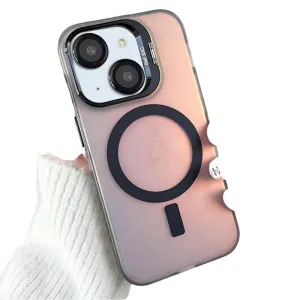 For Iphone 15 Magsafe Lens Holder Pc Hybrid Tpu Phone Case For Iphone 15 Magsafe Lens Holder Pc Hybrid Tpu Phone Case