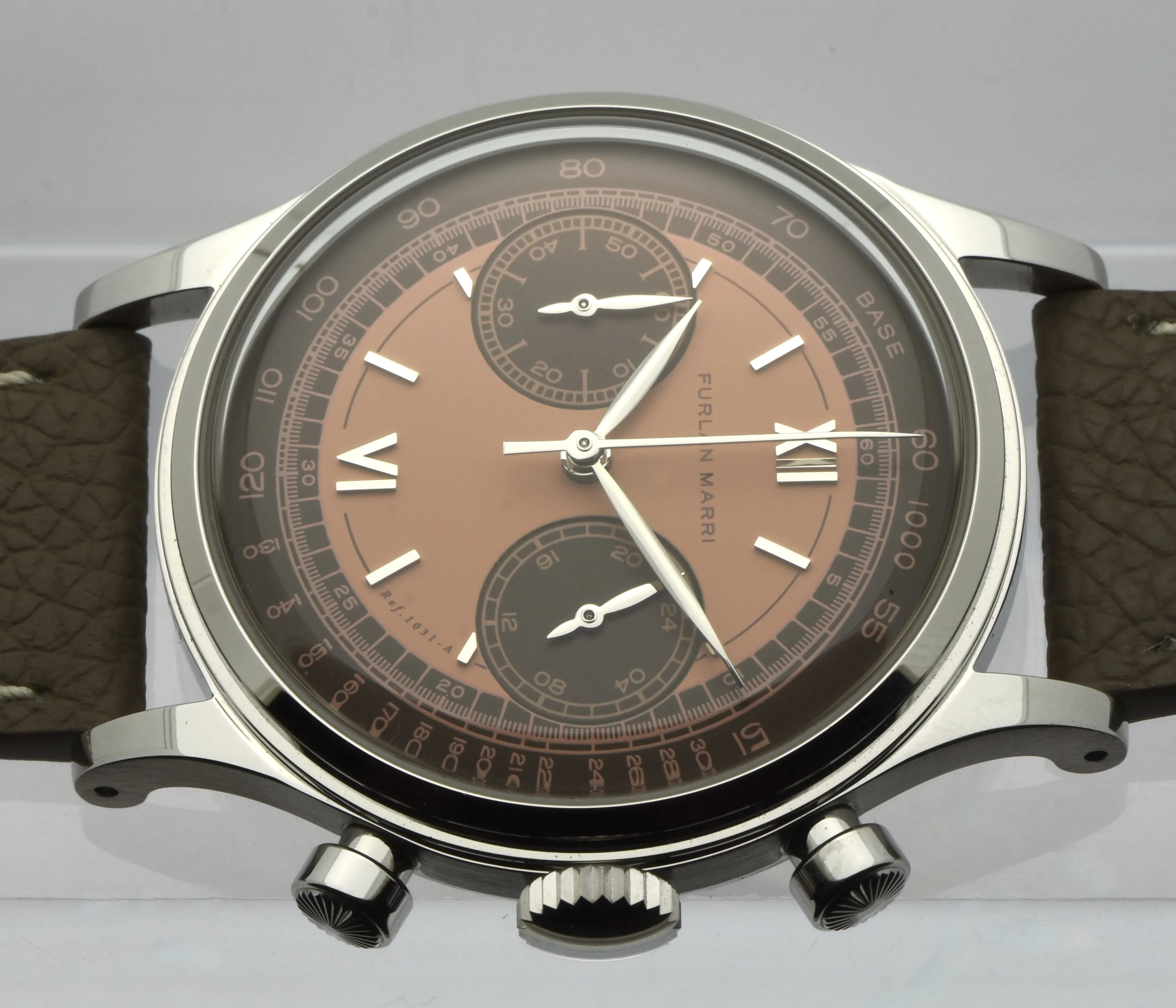 Furlan Marri “Havana Salmon” Dial Chronograph, Reference 1031A