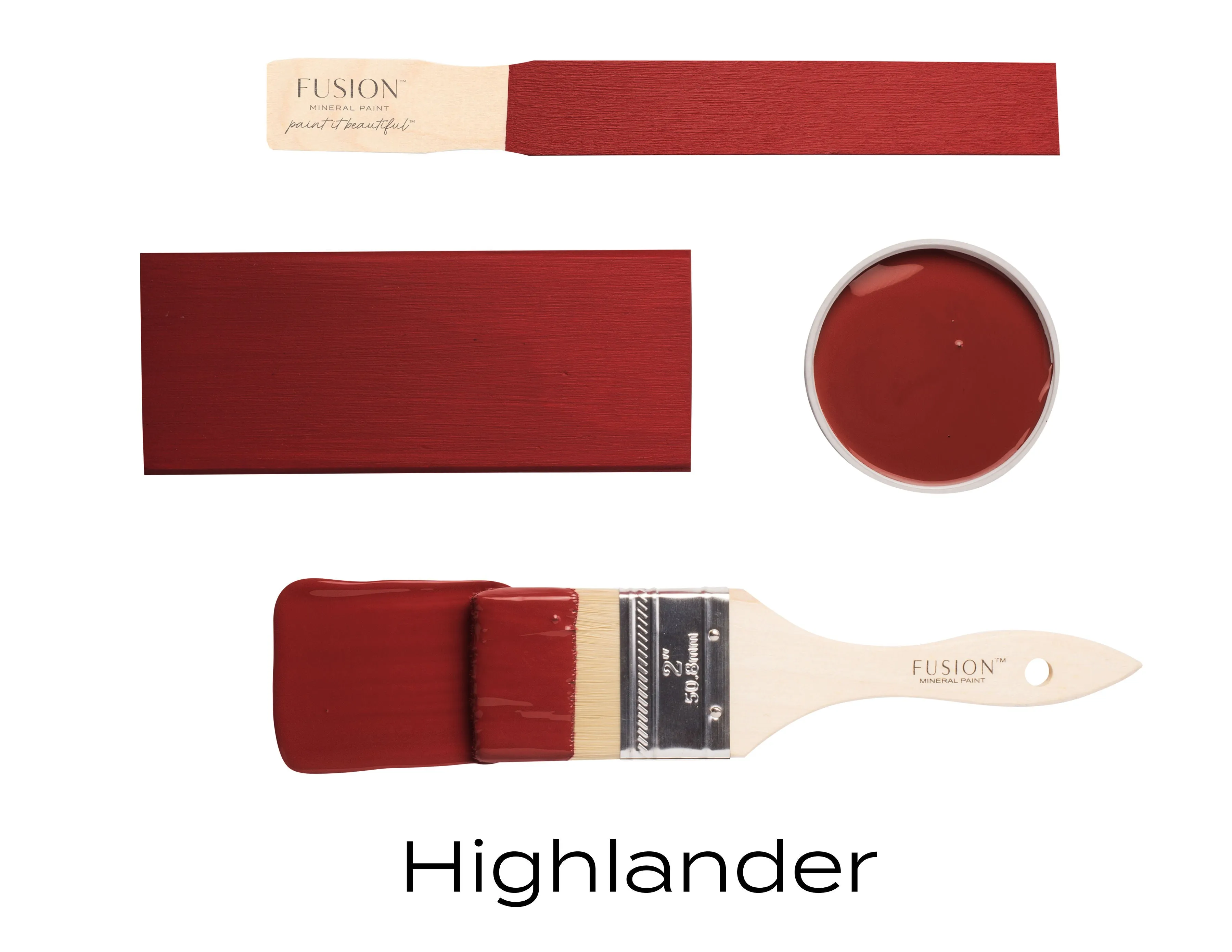 Fusion Mineral Paint: Highlander