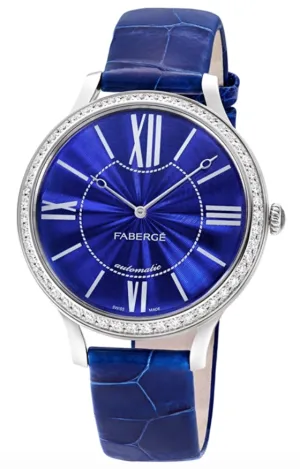FWatch Lady 18ct White Gold Blue Dial