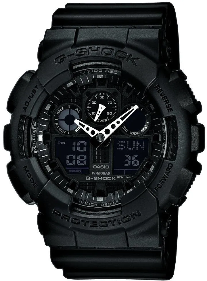 G-Shock GA-100 Worldtime Alarm Mens D