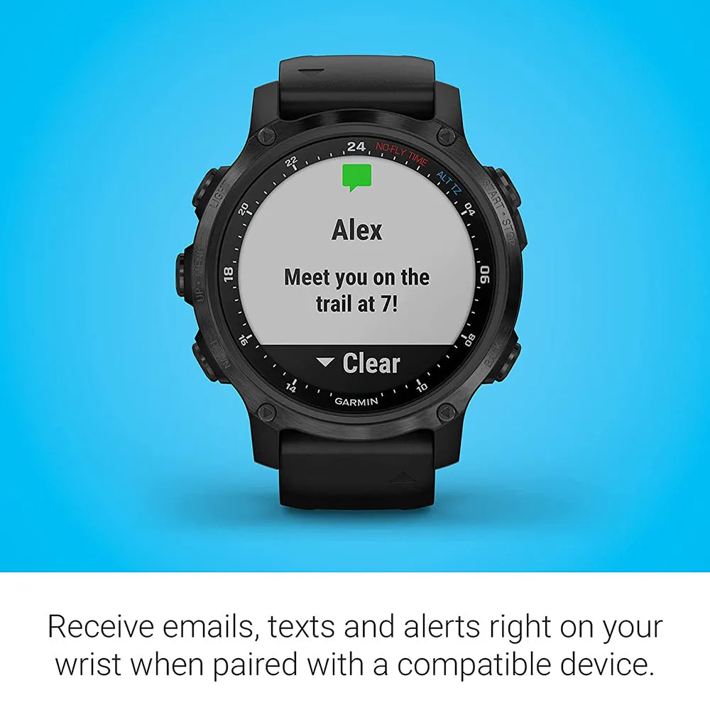 Garmin Descent Mk2S Multisport Training Smart Features Dive Computer Smaller Sized Smart Watch - 010-02403-03