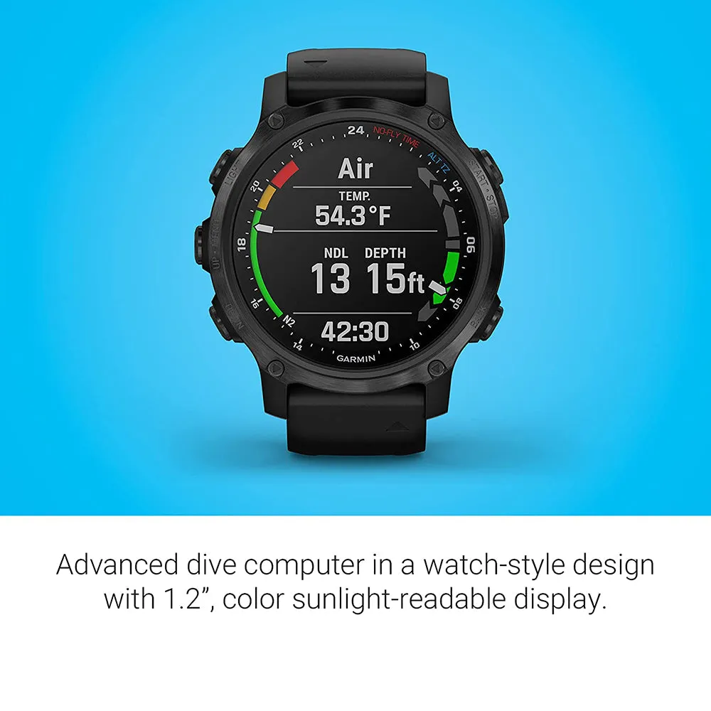 Garmin Descent Mk2S Multisport Training Smart Features Dive Computer Smaller Sized Smart Watch - 010-02403-03