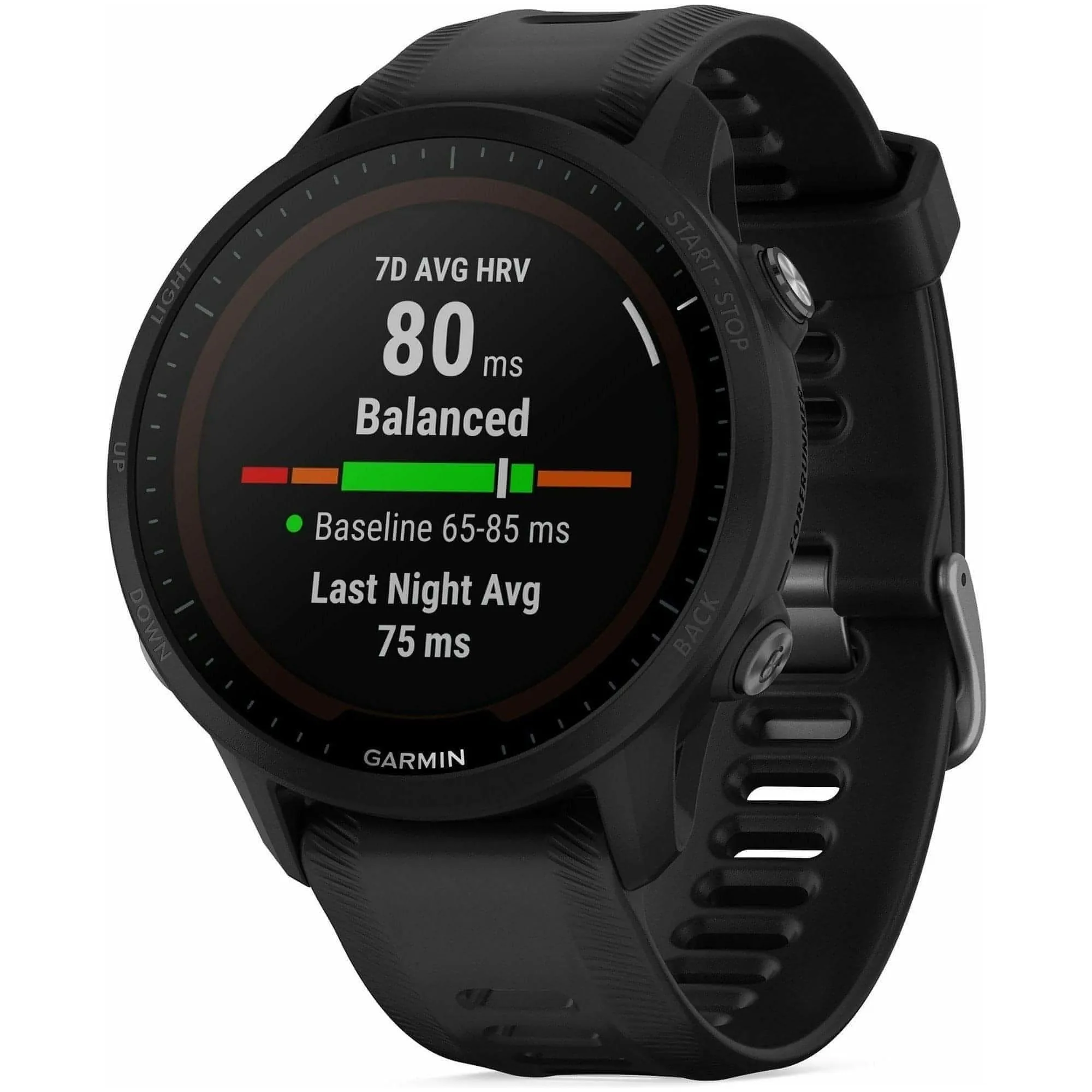 Garmin Forerunner 955 Solar HRM With GPS Watch - Black