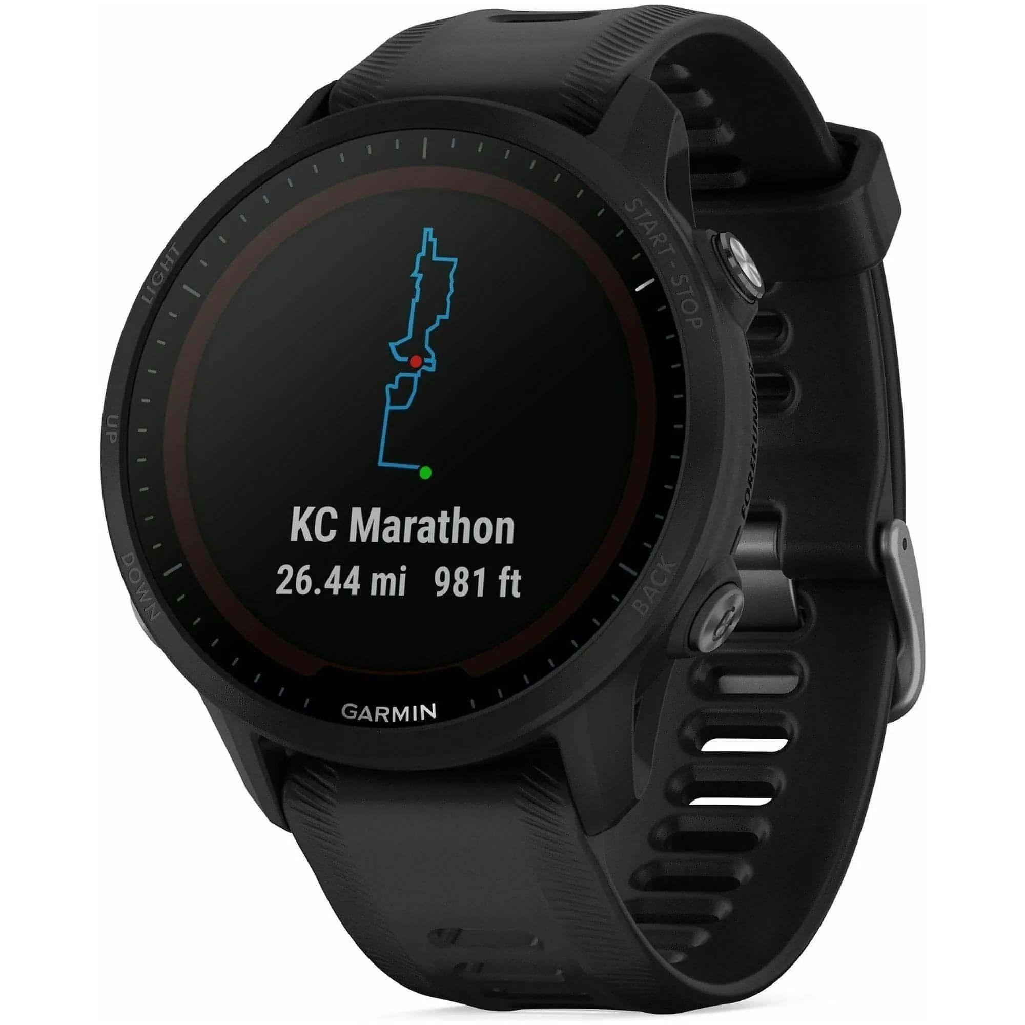 Garmin Forerunner 955 Solar HRM With GPS Watch - Black