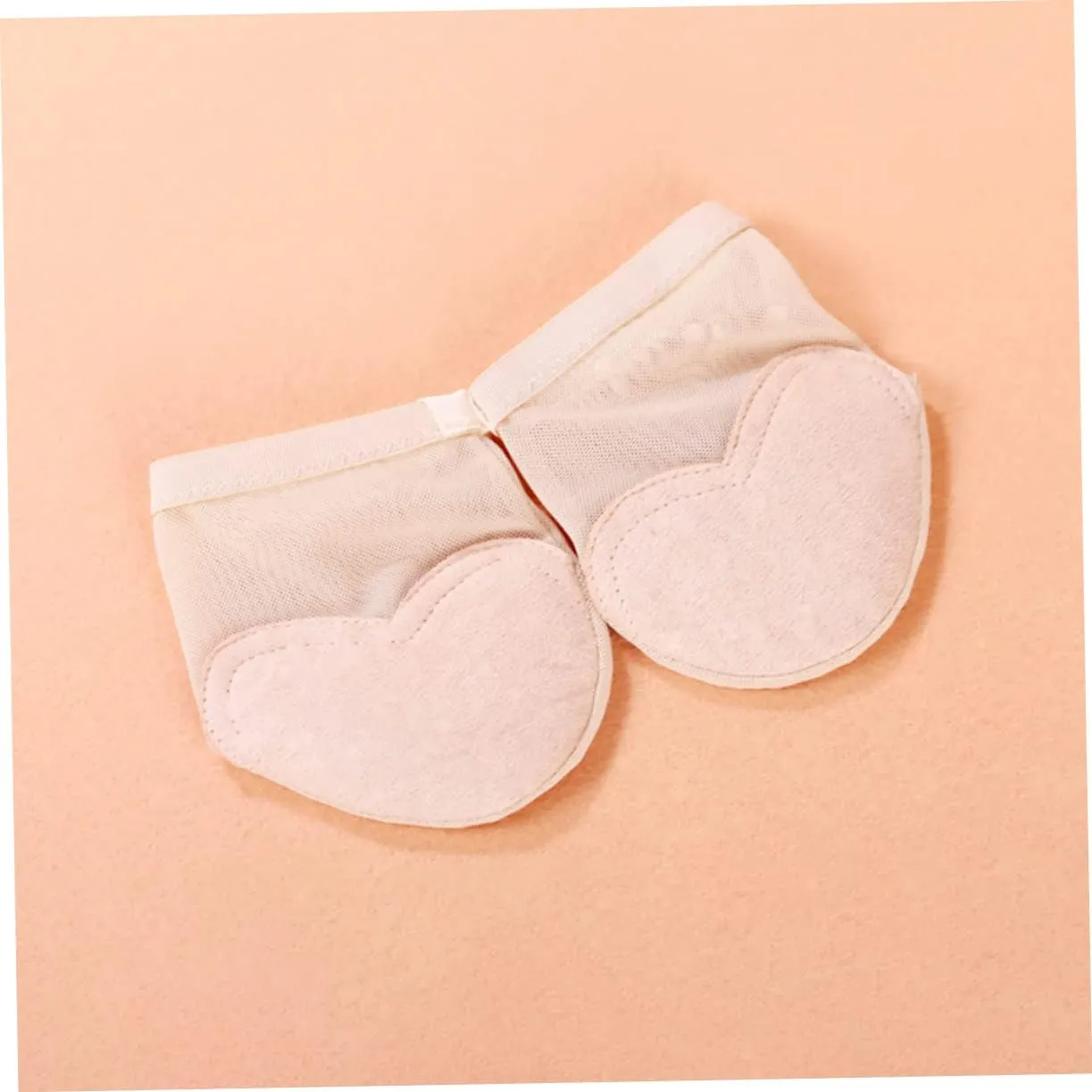 Gatuida Dancing Shoes Dance Forefoot Cushion Ballet Foot Undies Five Dance Toe Thong Women Practice Half Sole