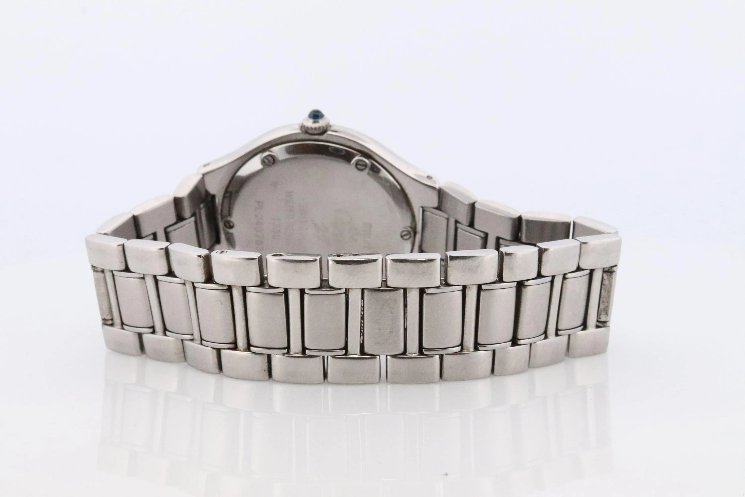 Genuine Cartier 1330 Watch. Must de Cartier 21 Stainless Steel Quartz Watch.