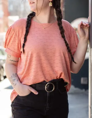 Georgia Peach Statement Blouse Georgia Peach Statement Blouse