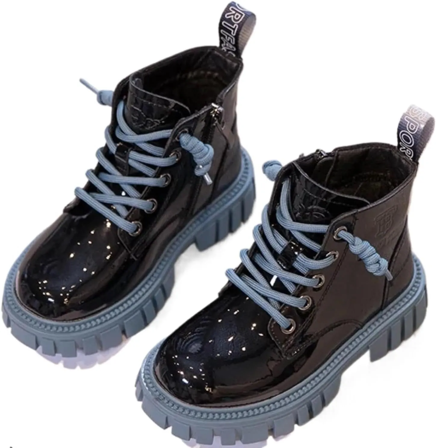 Girls' Pink Boots 2025 Spring, Lightweight Warm Lined Ankle Boots for Kids, Non-Slip Rubber Sole, Fashion Casual Shoes for Toddler to Teen