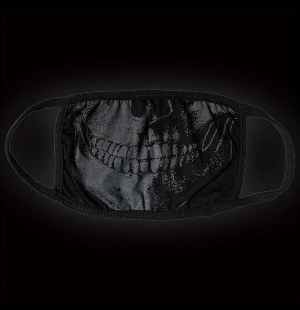 Go Away Ouija Face Mask