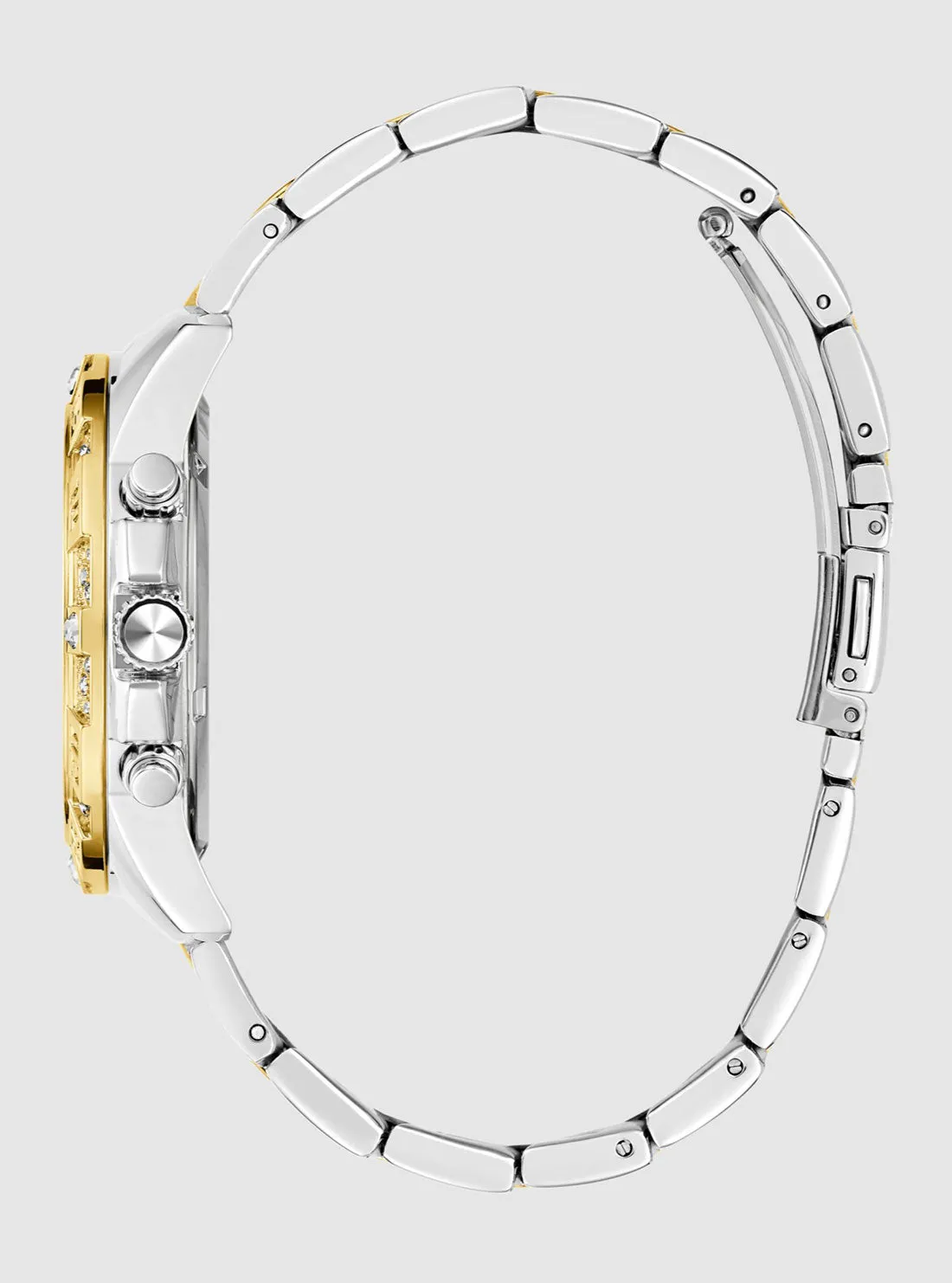 Gold Silver Majesty Link Watch