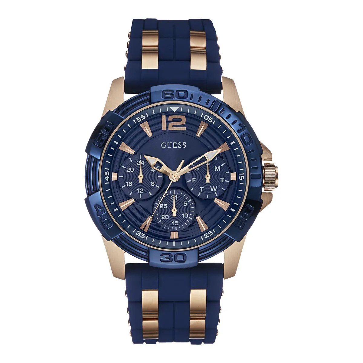 Guess Blue Dial Men Analog Watch - U0366G4