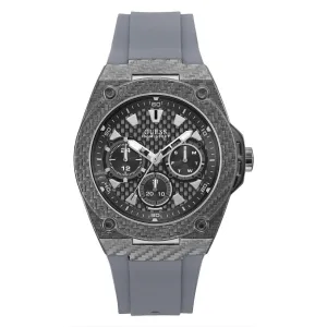Guess Mens Black/Gunmetal Multi-function Watch - W1048G1