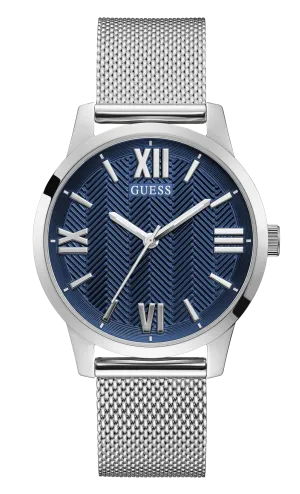 Guess Mens Silver Analog Watch - GW0214G1