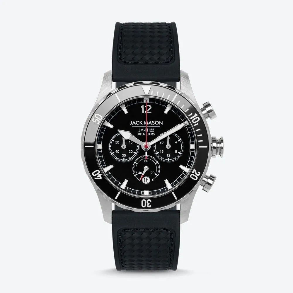 Halyard Sport Chronograph (Black   Black Rubber)