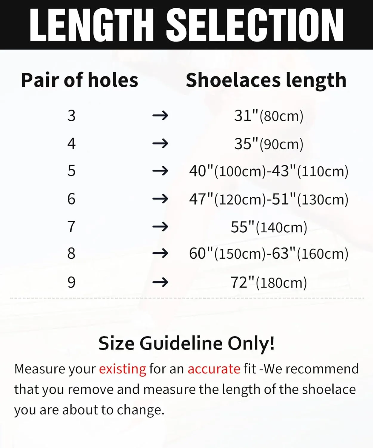 Handshop 2 Pairs Flat Athletic Shoelaces 5/16" in 40"-63" Wide Sneaker Replacement Shoe Laces