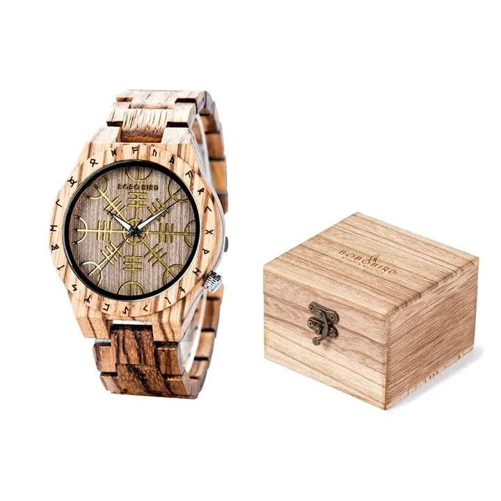 Helm of Awe Wooden Watch