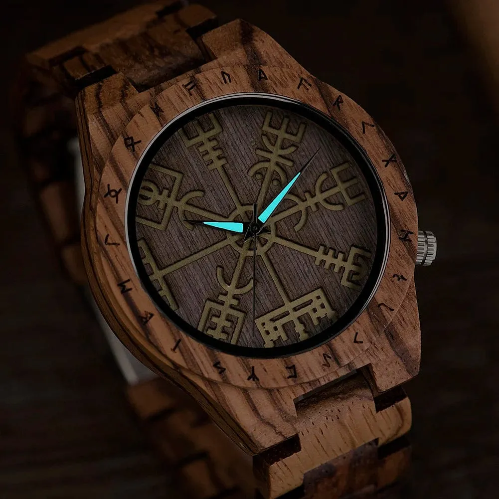 Helm of Awe Wooden Watch