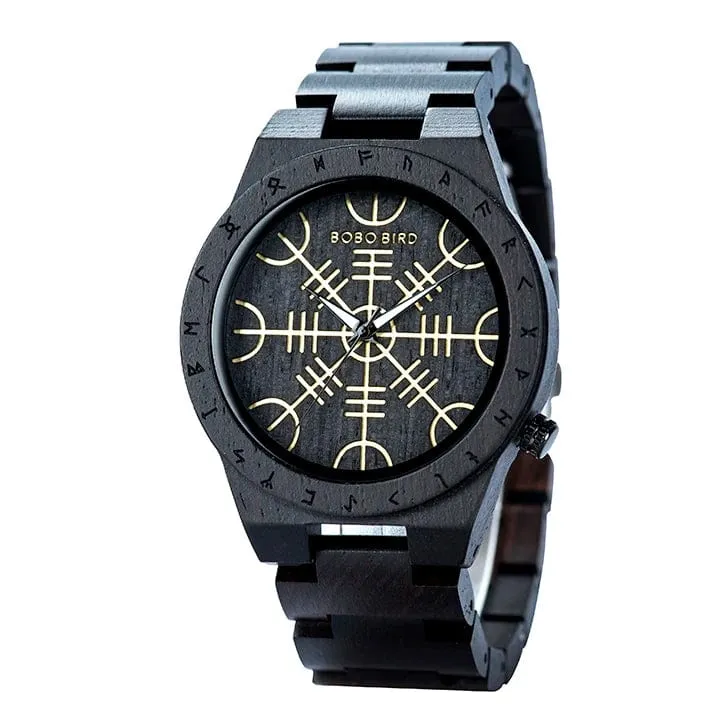 Helm of Awe Wooden Watch