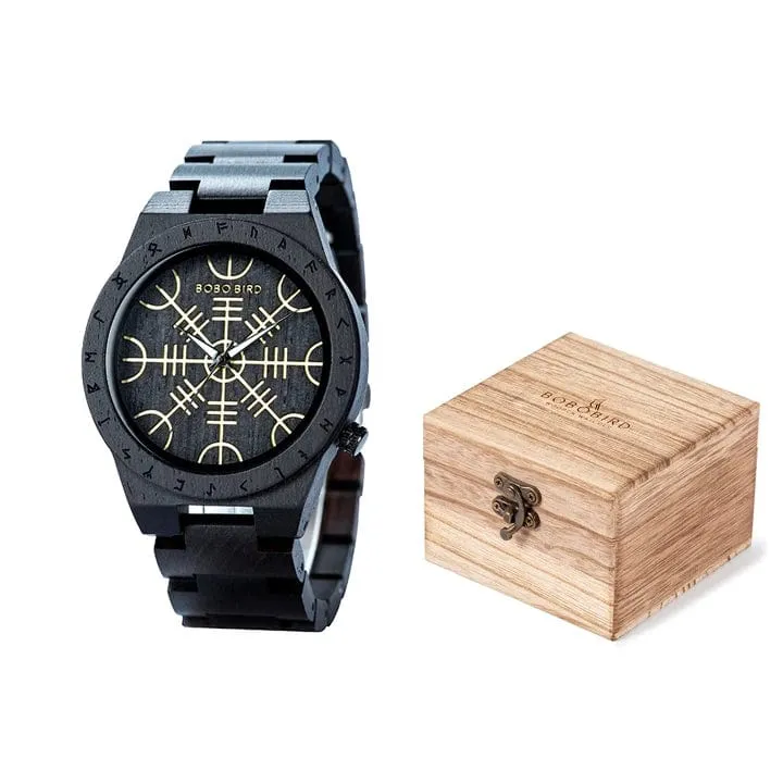 Helm of Awe Wooden Watch